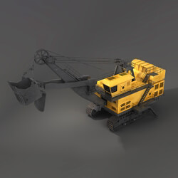  Heavy Machines 17 Electric Rope Shovel 